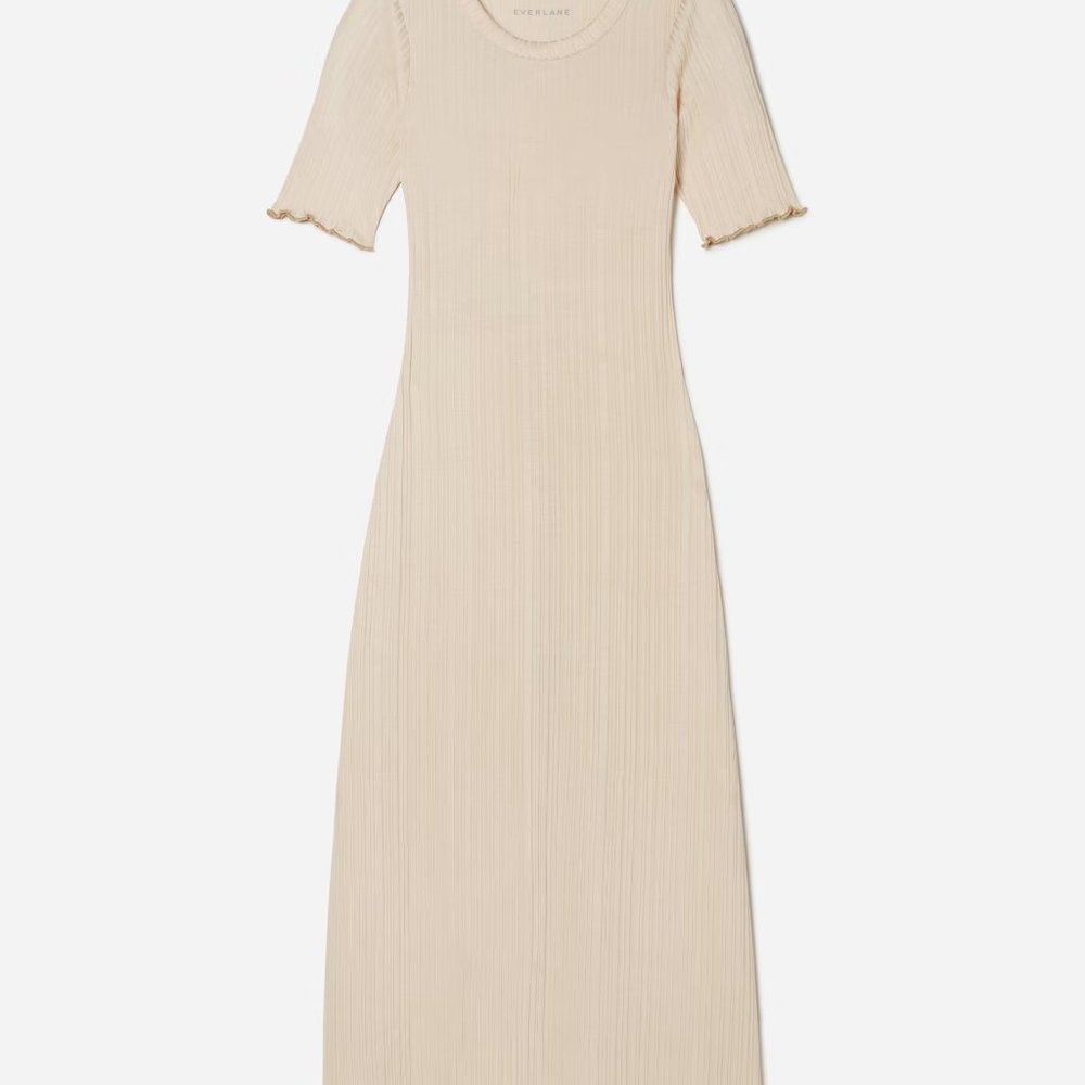 Everlane Open Back Rib Dress - Picture 5 of 5